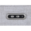 Bowery Hill Power Motion Sofa with USB Port in Gray Chenille
