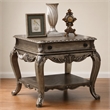 Bowery Hill End Table with Drawer and Shelf in Vintage Oak Finish