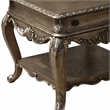 Bowery Hill End Table with Drawer and Shelf in Vintage Oak Finish