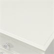 Bowery Hill Transitional 6-Drawer Wood Dresser in Ivory Finish