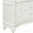 Bowery Hill Transitional 6-Drawer Wood Dresser in Ivory Finish