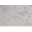 Bowery Hill Linen Camelback Sofa with 8 Pillows in Light Gray Finish