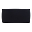 Bowery Hill Solid Wood Rectangular Dining Table in Black