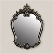 Bowery Hill Transitional Wood Mirror in Gold and Black Finish
