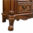 Bowery Hill 5-Drawer Wood Chest in Cherry Oak