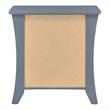 Bowery Hill 2-Drawer Wooden Nightstand with Shelf in Gray