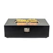 Bowery Hill Charcoal Concrete Propane Natural Gas Fire Pit Table Outdoor