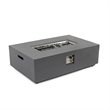 Bowery Hill Concrete Propane Natural Gas Fire Pit Table in Light Gray