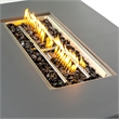 Bowery Hill Concrete Propane Natural Gas Fire Pit Table in Light Gray