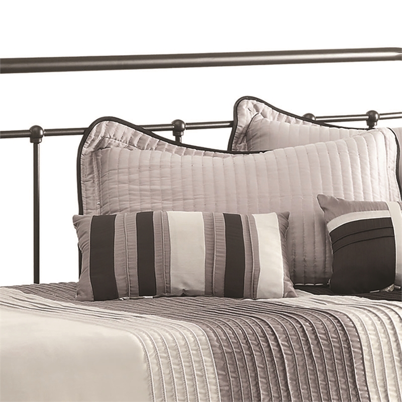Bowery Hill Twin Metal Daybed with Minimalist Design in Bronze
