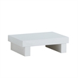 Bowery Hill 4 Piece Queen Size Bedroom Set Leatherette Padding in White