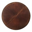 Bowery Hill 60 to 76 Inch Round Dining Table with Pedestal in Cherry