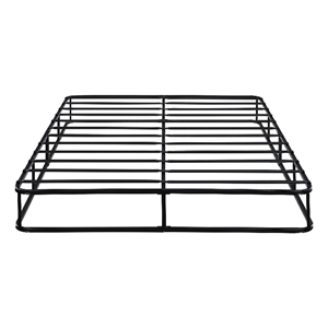 Bowery Hill 9&quot California King Mattress Foundation in Black Steel
