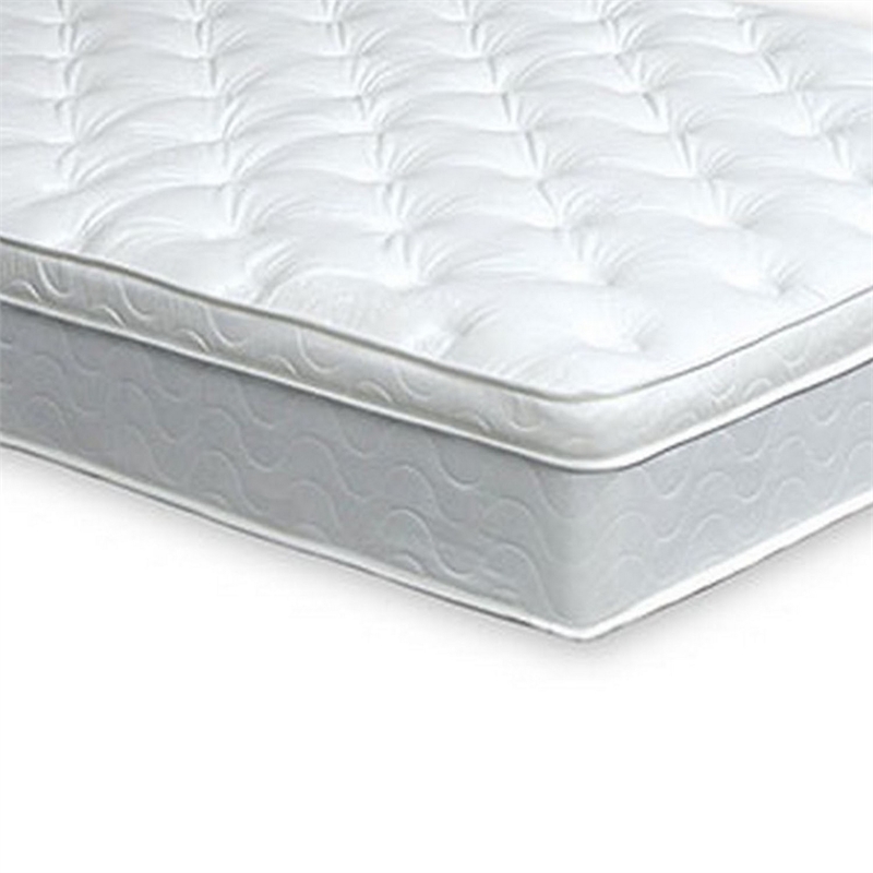 Bowery Hill 11 in Queen Pillow Top Innerspring Mattress Medium Firm