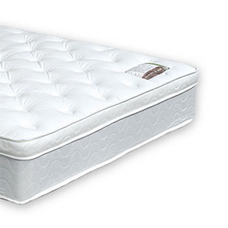 Bowery Hill 11 in Queen Pillow Top Innerspring Mattress Medium Firm