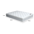 Bowery Hill 11 in King Size Pillow Top Innerspring Mattress Medium Firm