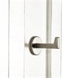 Bowery Hill 2 Piece Hall Tree with Mirror and Storage Drawer in White