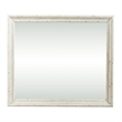 Bowery Hill Mirror with Beveled Edge and Dresser Mount in Whitestone