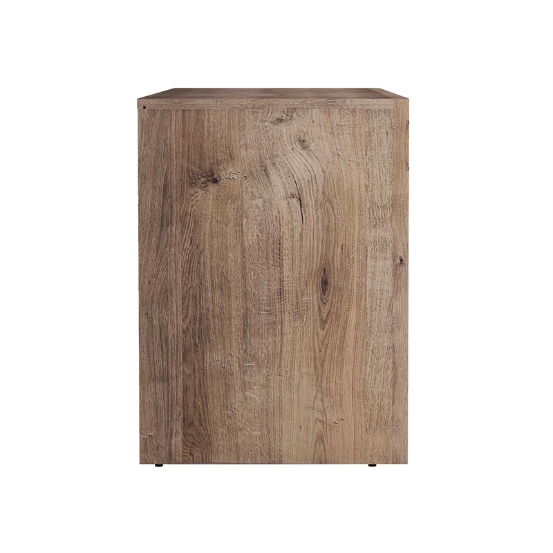 Bowery Hill 60 Inch 4 Door Sideboard with Soft Close Hinges in Brown