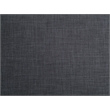 Bowery Hill L-Shaped Sectional Sofa with Ottoman in Dark Blue Linen