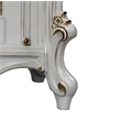 Bowery Hill Electric Fireplace with LED in Antique Pearl Finish