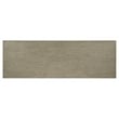 Bowery Hill 72in Home Office Desk with Lateral File Drawer in Smoked Gray