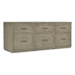 Bowery Hill 72in Home Office Credenza with Three File Drawers