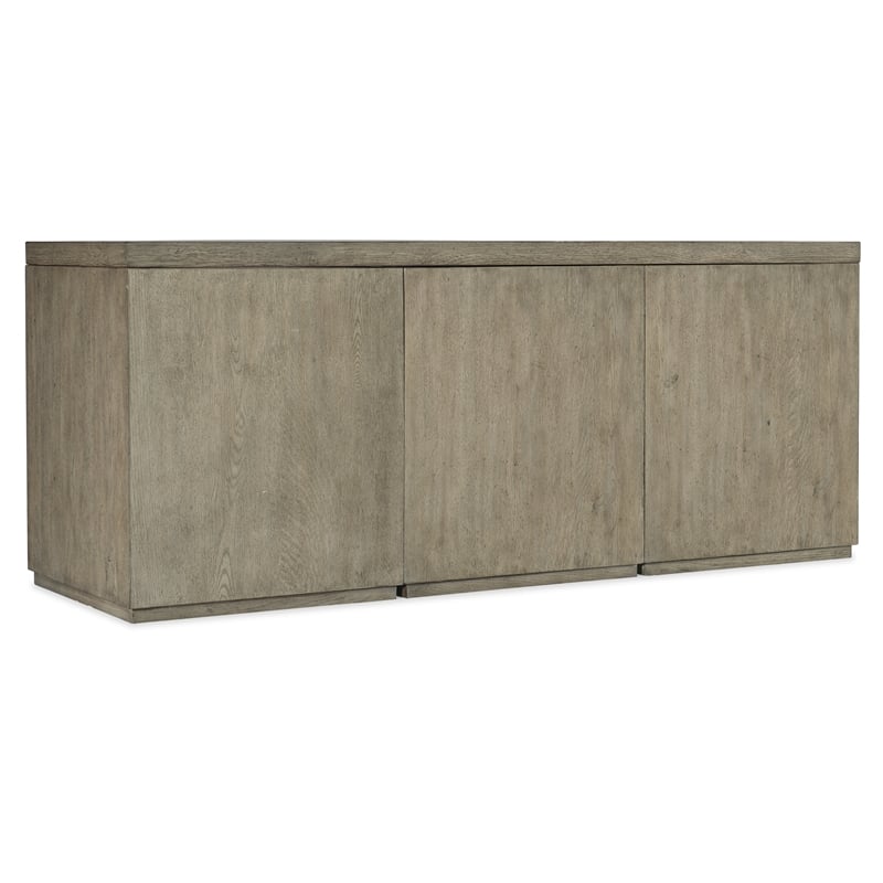 Bowery Hill 72in Home Office Credenza with Three File Drawers