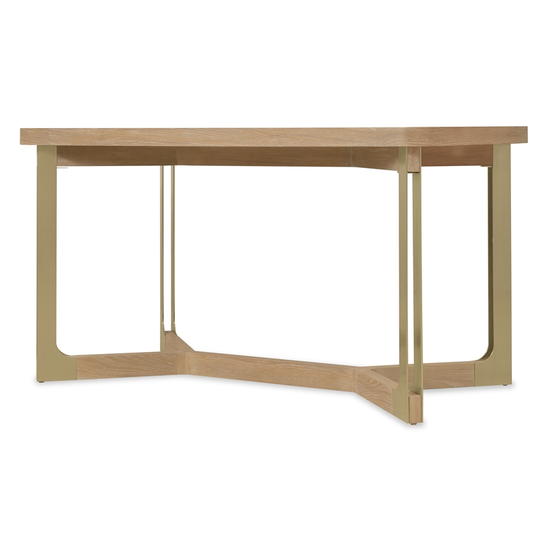 Bowery Hill Counter-Height Gathering Table in Natural Wood Finish