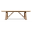 Bowery Hill Dining Table with Two 20in Leaves in Light Natural Wood