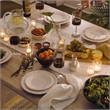 Bowery Hill Dining Table with Two 20in Leaves in Light Natural Wood