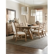 Bowery Hill Dining Table with Two 20in Leaves in Light Natural Wood