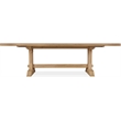 Bowery Hill Rectangle Dining Table with 20in Leaves in Light Brown