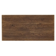 Bowery Hill 3-Drawer Bachelor's Chest with Geometric Fronts in Brown Wood