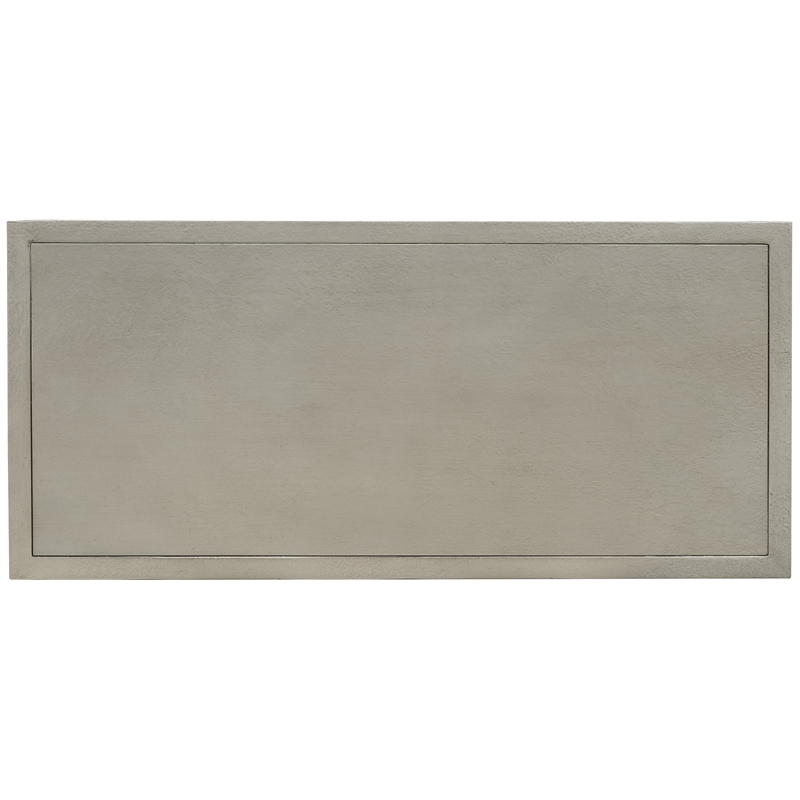 Bowery Hill Hair-on-Hide 3-Drawer Chest in Brown Leather Finish