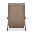 Bowery Hill Power Recliner with Power Headrest in Brown Leather