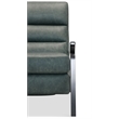 Bowery Hill Power Recliner with Power Headrest in Blue Leather
