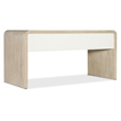 Bowery Hill Two-Tone Writing Desk with Keyboard Drawer in Natural Wood