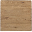 Bowery Hill Square Pedestal End Table in Rustic Light Brown Wood