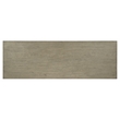 Bowery Hill 72in Home Office Desk with Two File Drawers in Smoked Gray
