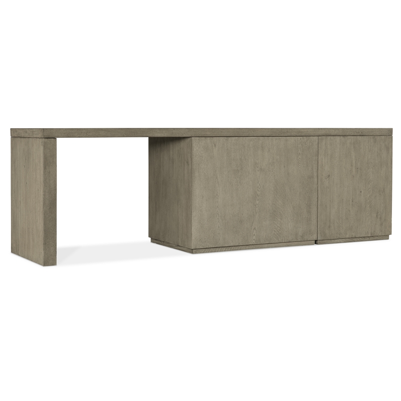 Bowery Hill 96in Home Office Desk with File and Lateral File