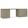 Bowery Hill 96in Home Office Desk with Small and Lateral Files