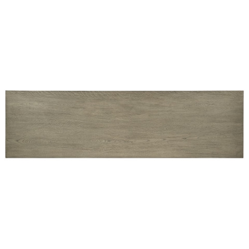 Bowery Hill 84in Home Office Credenza with Three Files in Gray