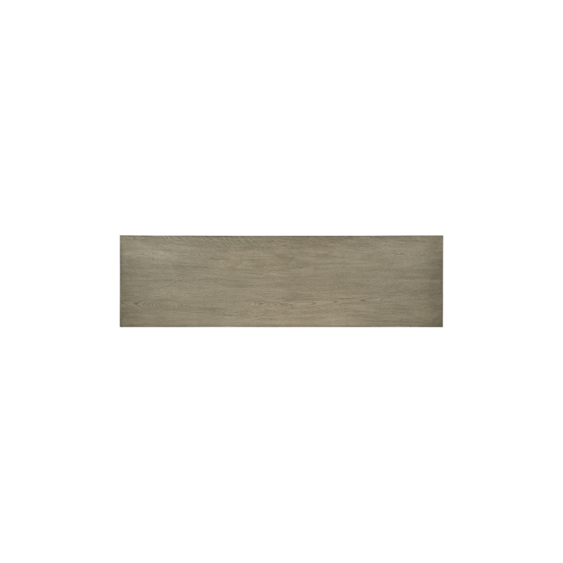Bowery Hill 84in Home Office Credenza with Three Files in Gray