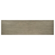 Bowery Hill 84in Home Office Credenza with Three Files in Gray
