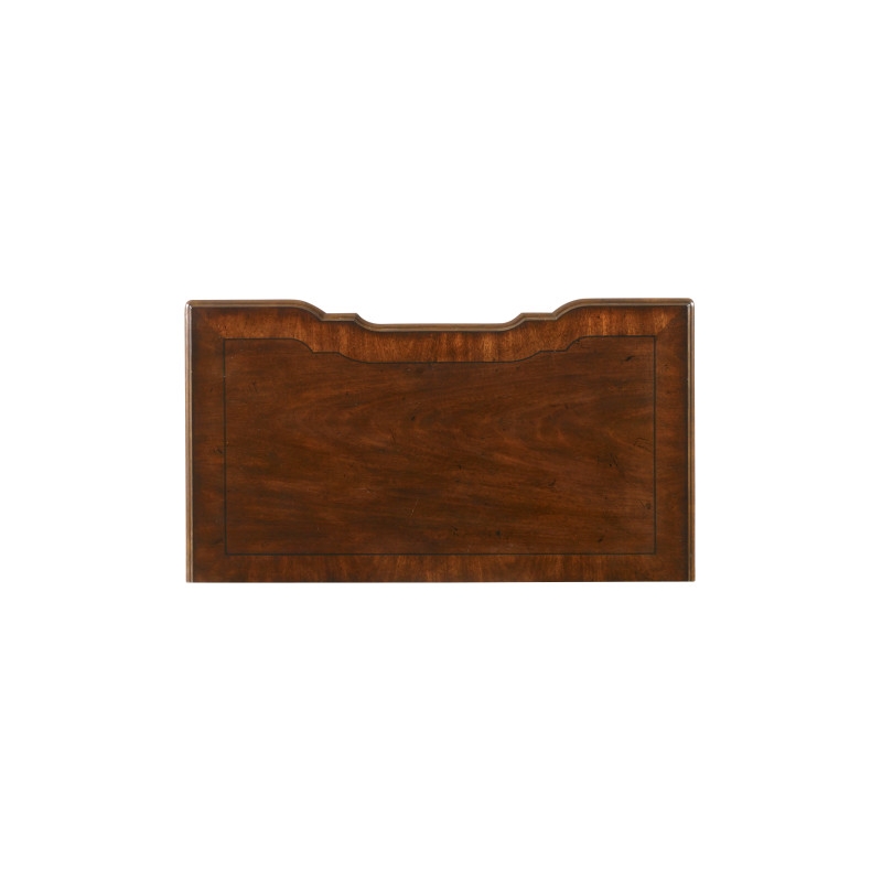 Bowery Hill 3-Drawer Bachelor's Chest in Mahogany Finish