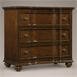 Bowery Hill 3-Drawer Bachelor's Chest in Mahogany Finish