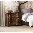 Bowery Hill 3-Drawer Bachelor's Chest in Mahogany Finish