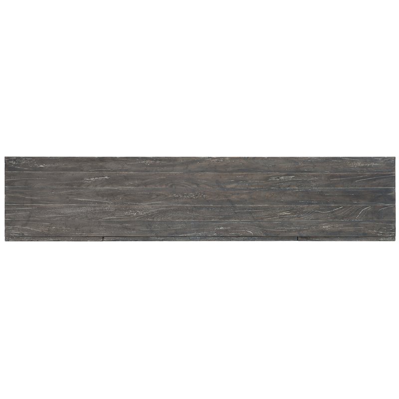 Bowery Hill Entertainment Console in Shale Wood Finish with 4 Doors