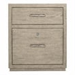 Bowery Hill 2-Drawer Filing Cabinet in Grey Wood Finish